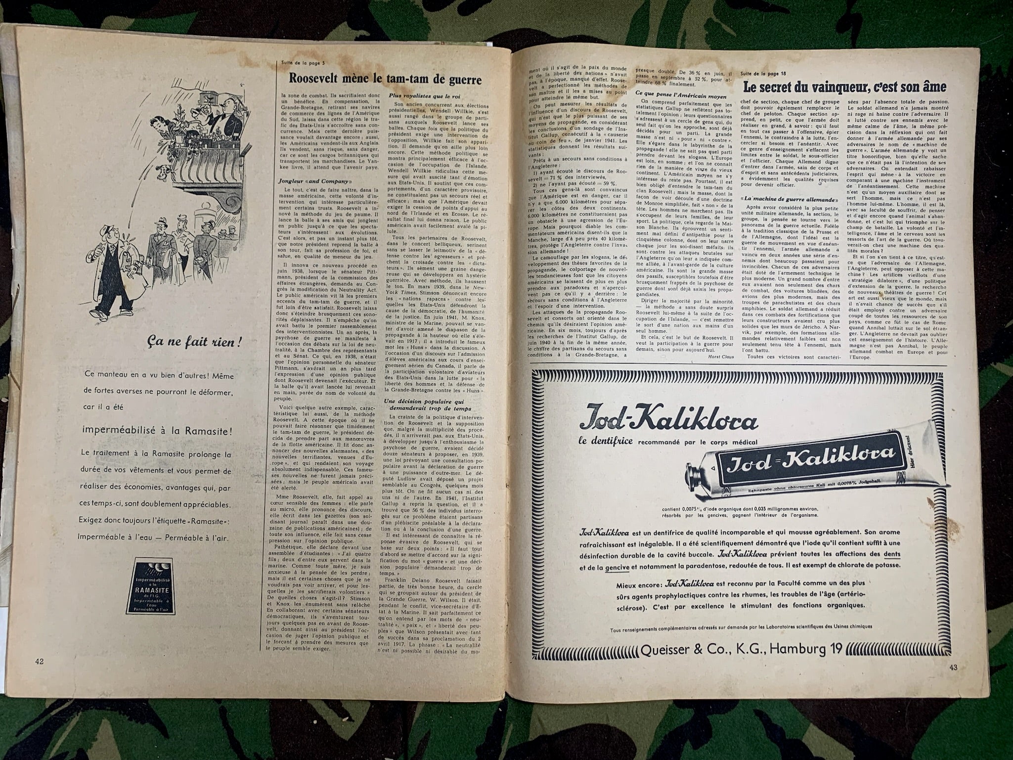 Original WW2 German Signal Magazine - October 1941 - The Militaria Shop
