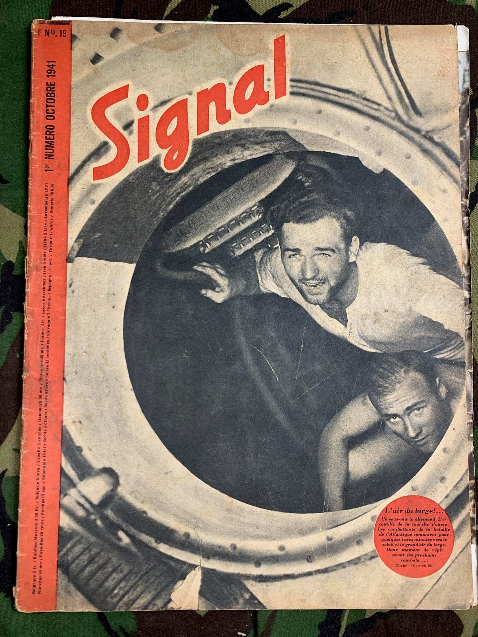 Original WW2 German Signal Magazine - October 1941 - The Militaria Shop