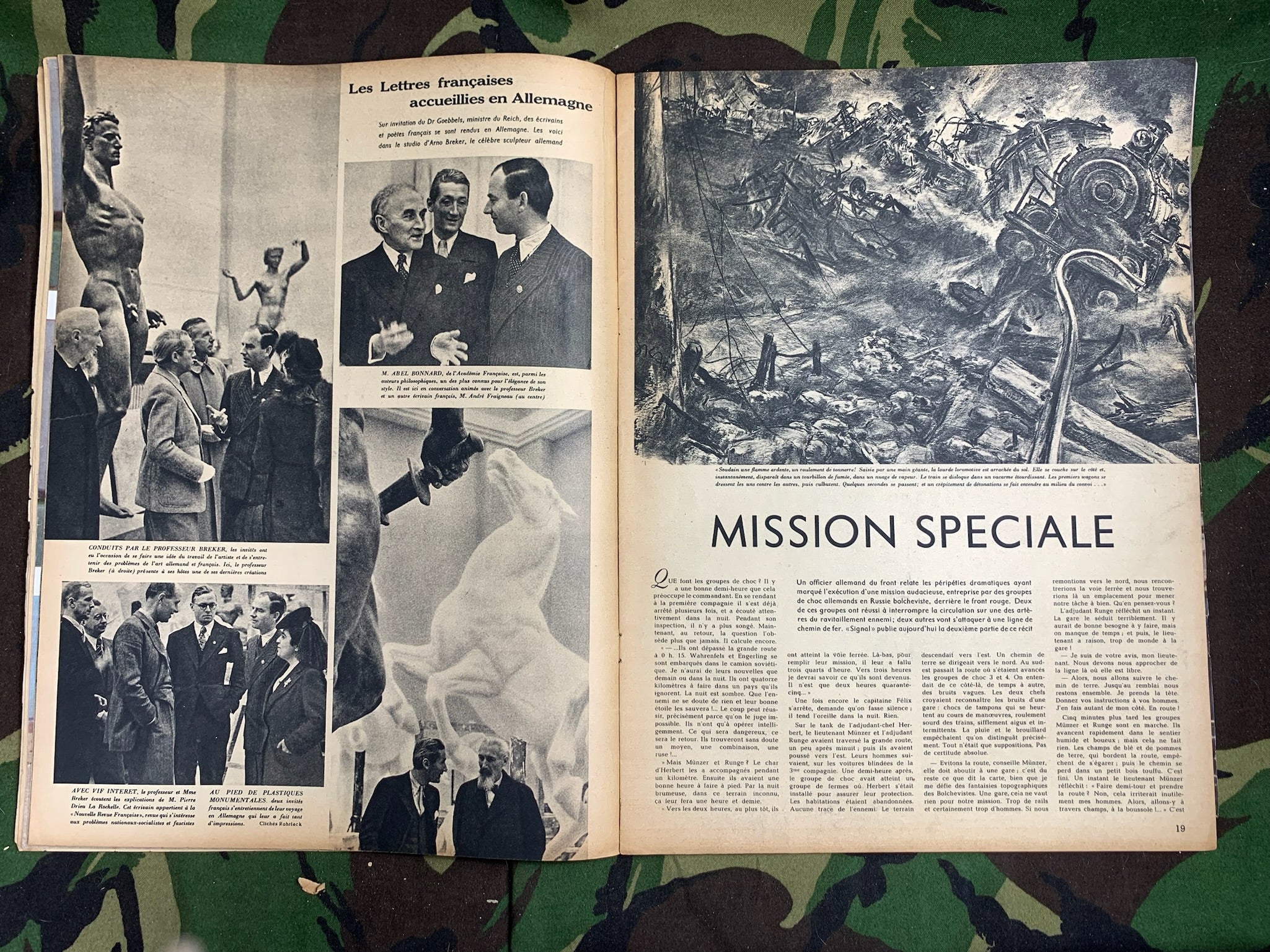 Original WW2 German Signal Magazine - January 1942 - The Militaria Shop