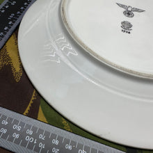 Load image into Gallery viewer, Original WW2 German Army Heer Porcelain Dinner Plate - 1938 Dated
