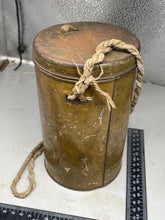 Load image into Gallery viewer, Original WW2 British Private Purchase Home Front Gas Mask Tin &amp; Instructions - The Militaria Shop
