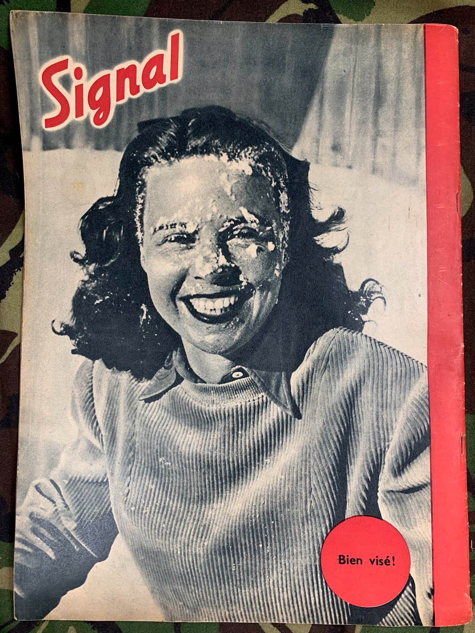 Original WW2 German Signal Magazine - No.1 1944 - The Militaria Shop