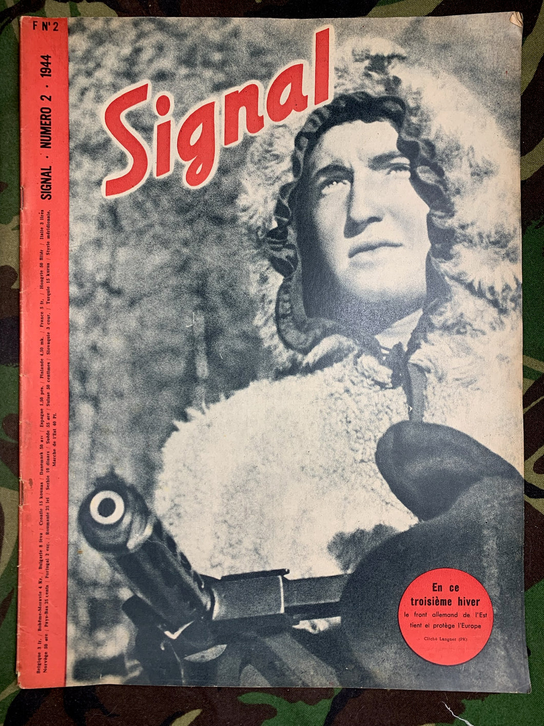 Original WW2 German Signal Magazine - No.2 1944
