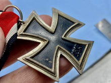 Load image into Gallery viewer, Original WW2 German Iron Cross 2nd Class - with Ribbon
