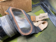 Charger l&#39;image dans la galerie, Original WW2 British Home Front Civilian Gas Mask in Cardboard Box
