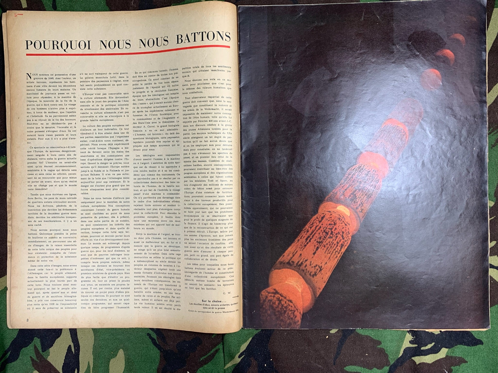 Original WW2 German Signal Magazine - No.2 1944 - The Militaria Shop