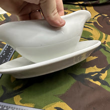 Load image into Gallery viewer, Original WW2 German Army Heer Porcelain Gravy Boat - KPM 1942
