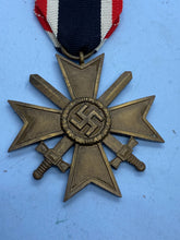 Load image into Gallery viewer, Original WW2 German War Merit Cross 2nd Class with swords with Ribbon
