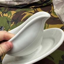 Load image into Gallery viewer, Original WW2 German Army Heer Porcelain Gravy Boat - KPM 1942
