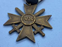 Load image into Gallery viewer, Original WW2 German War Merit Cross 2nd Class with swords with Ribbon
