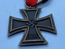 Load image into Gallery viewer, Original WW2 German Iron Cross 2nd Class - with Ribbon
