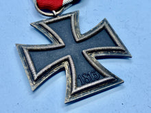 Load image into Gallery viewer, Original WW2 German Iron Cross 2nd Class - with Ribbon
