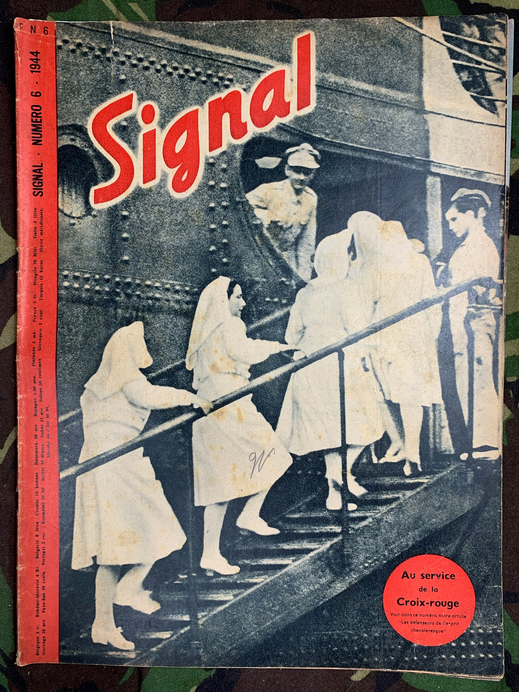 Original WW2 German Signal Magazine - No.6 1944