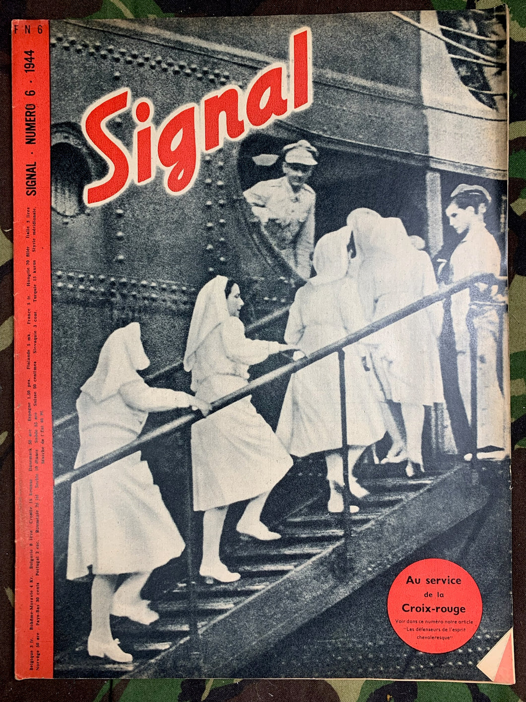 Original WW2 German Signal Magazine - No.6 1944