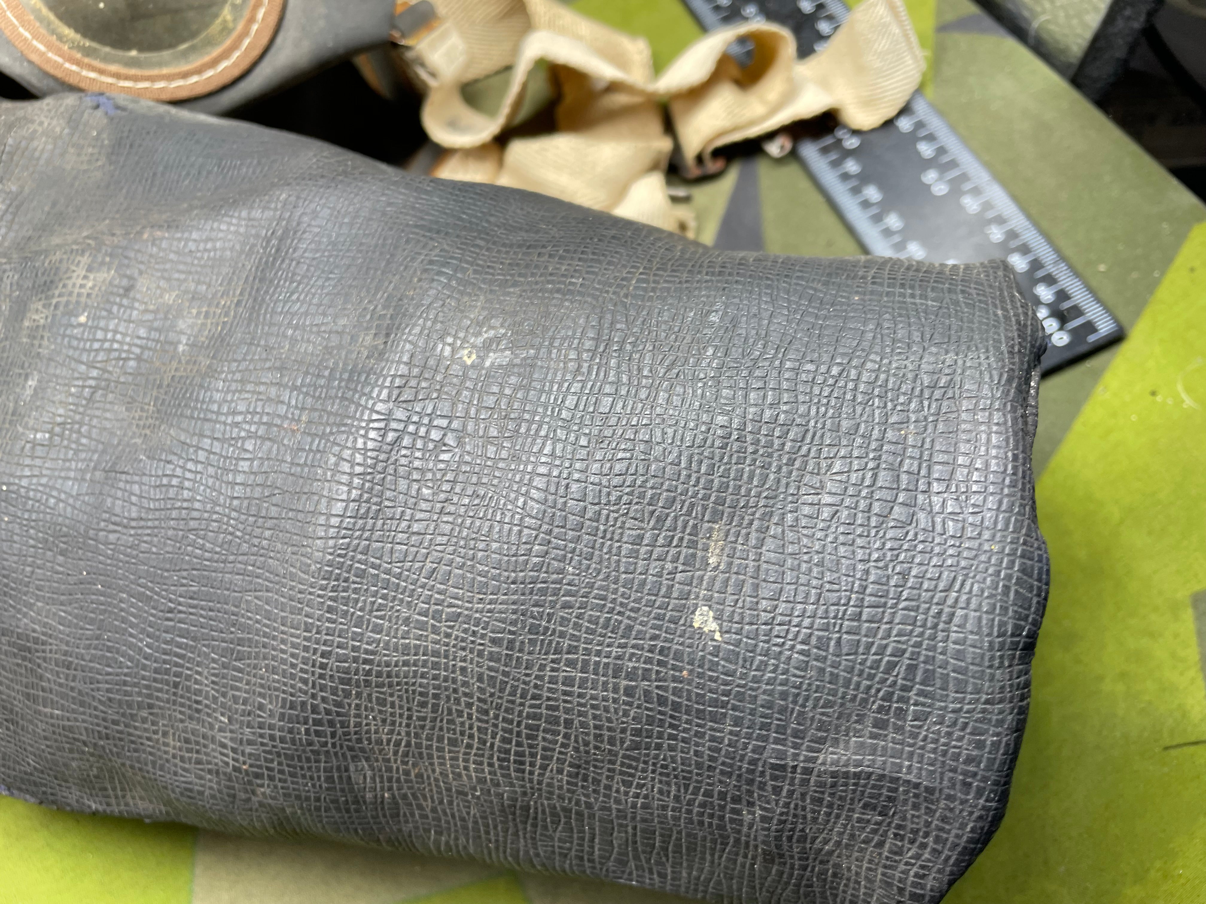 Original WW2 British Home Front Civilian Gas Mask in Rexine Case - The Militaria Shop