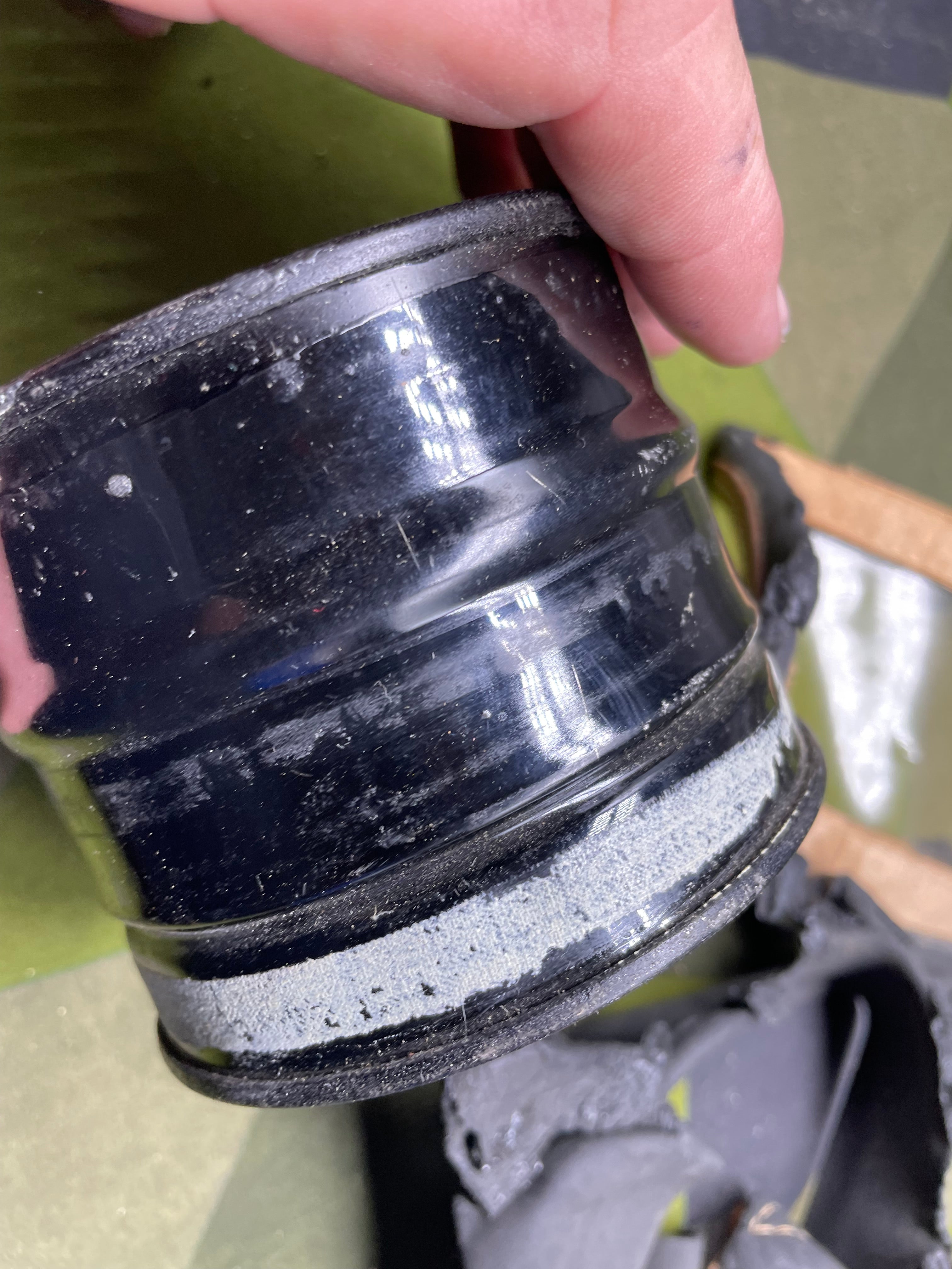 Original WW2 British Home Front Civilian Gas Mask Filter - The Militaria Shop