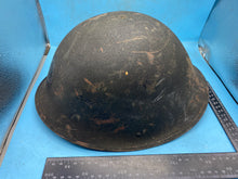 Load image into Gallery viewer, Original British Army Mk 4 Turtle Helmet 1952 Dated with Chinstrap
