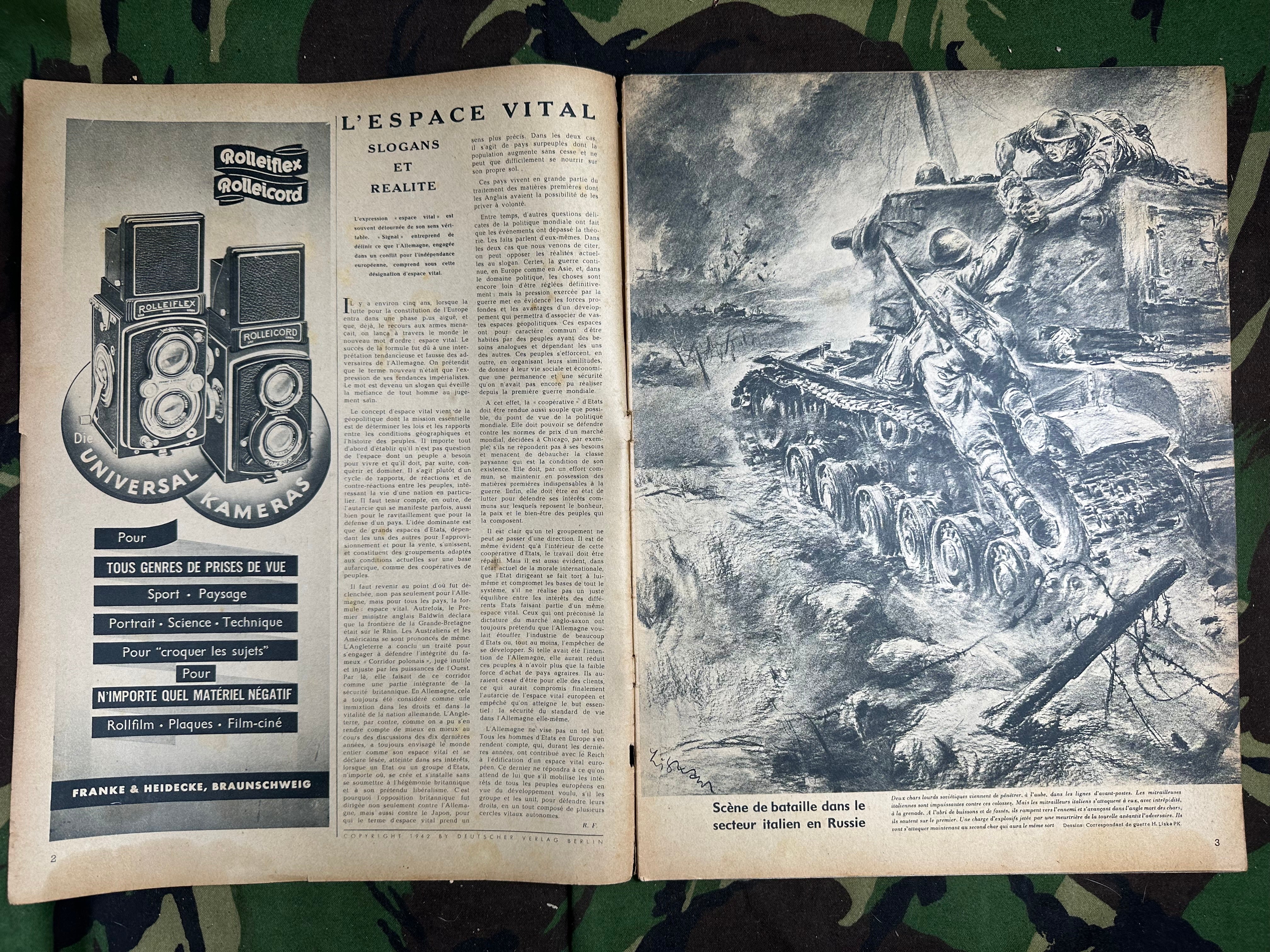 Original WW2 German Signal Magazine - May 1942 - The Militaria Shop