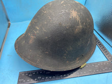 Load image into Gallery viewer, Original British Army Mk 4 Turtle Helmet 1952 Dated with Chinstrap
