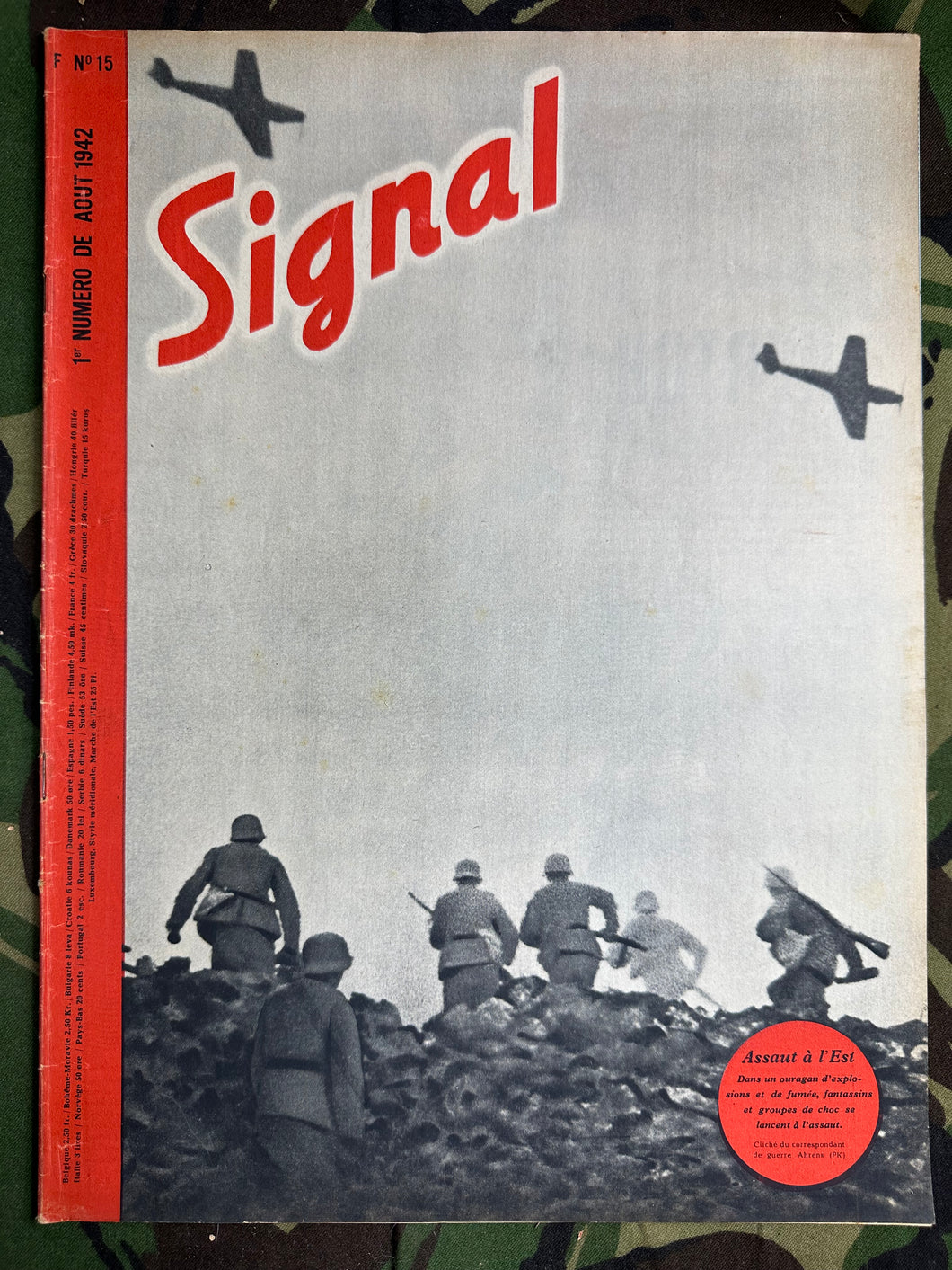 Original WW2 German Signal Magazine - August 1942