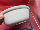 WW2 German Army Large Heavy White Porcelain Cooking Bowl. - The Militaria Shop
