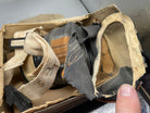 Original British Civilian Gas Mask in Cardboard Carrying Box - The Militaria Shop