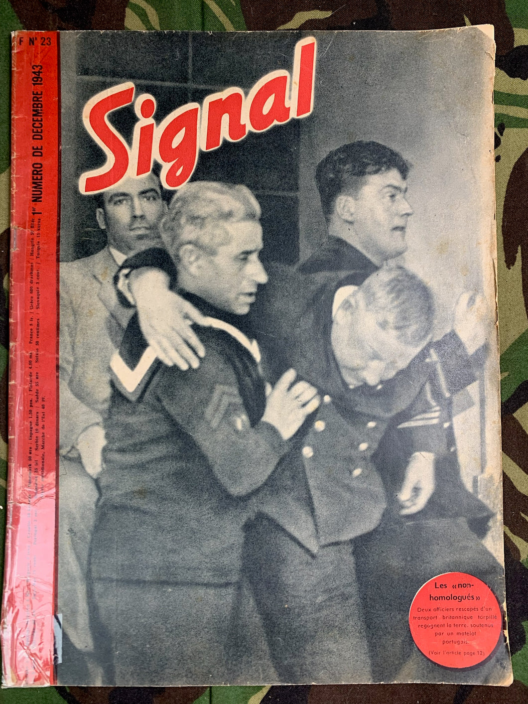 Original WW2 German Signal Magazine - December 1943