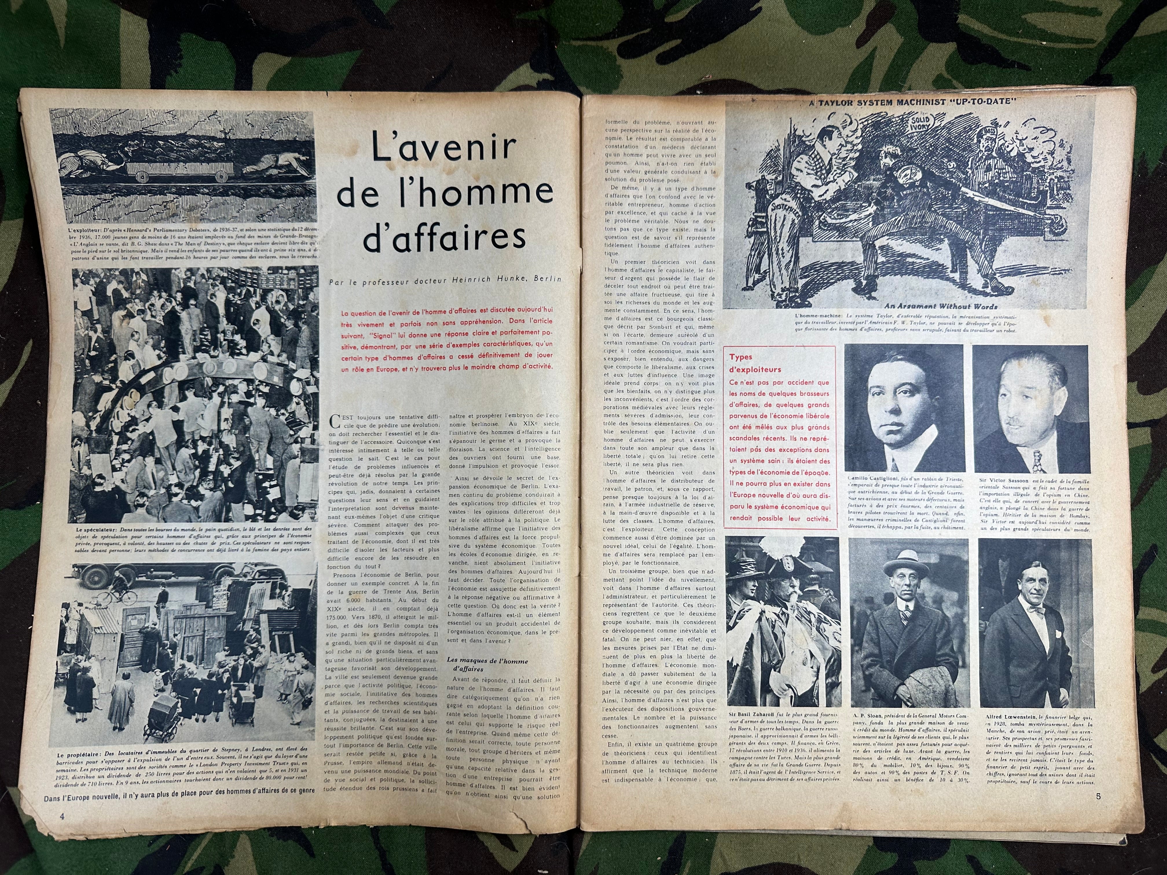 Original WW2 German Signal Magazine - January 1943 - The Militaria Shop
