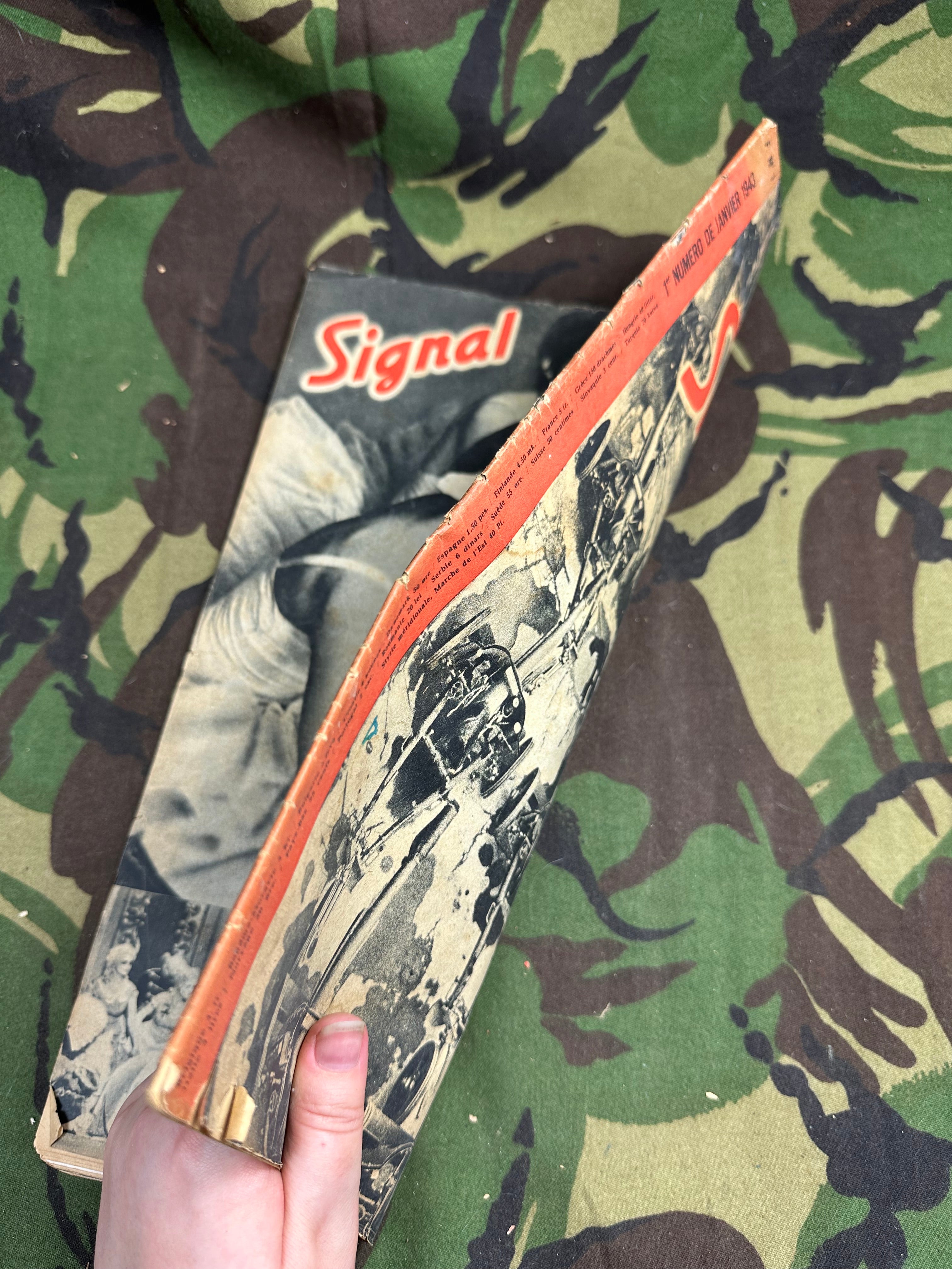 Original WW2 German Signal Magazine - January 1943 - The Militaria Shop