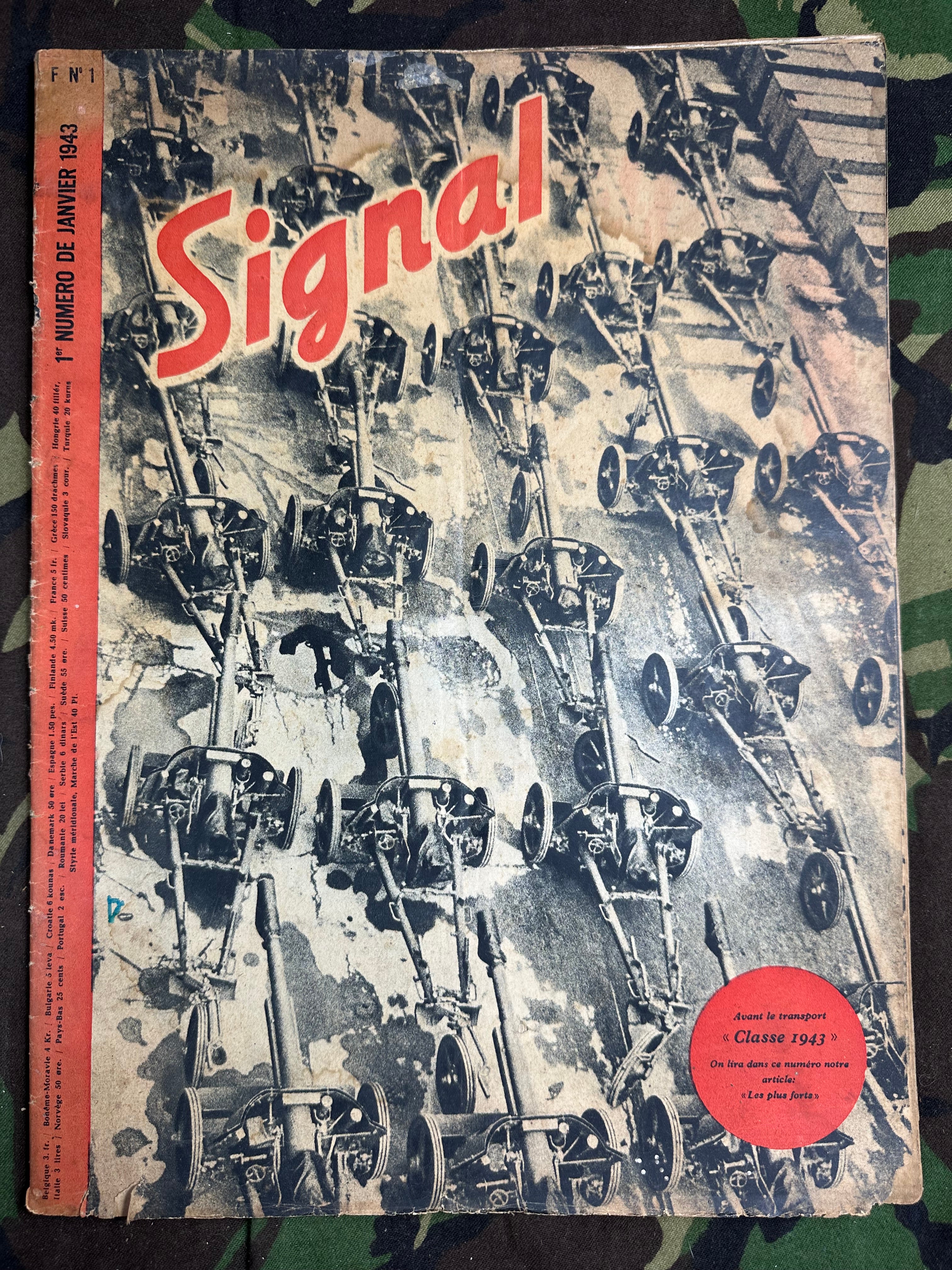 Original WW2 German Signal Magazine - January 1943 - The Militaria Shop