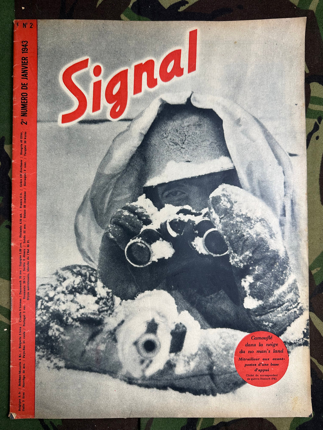 Signaal Magazine Original WW2 Allemand - 1er Août 1942 - #87