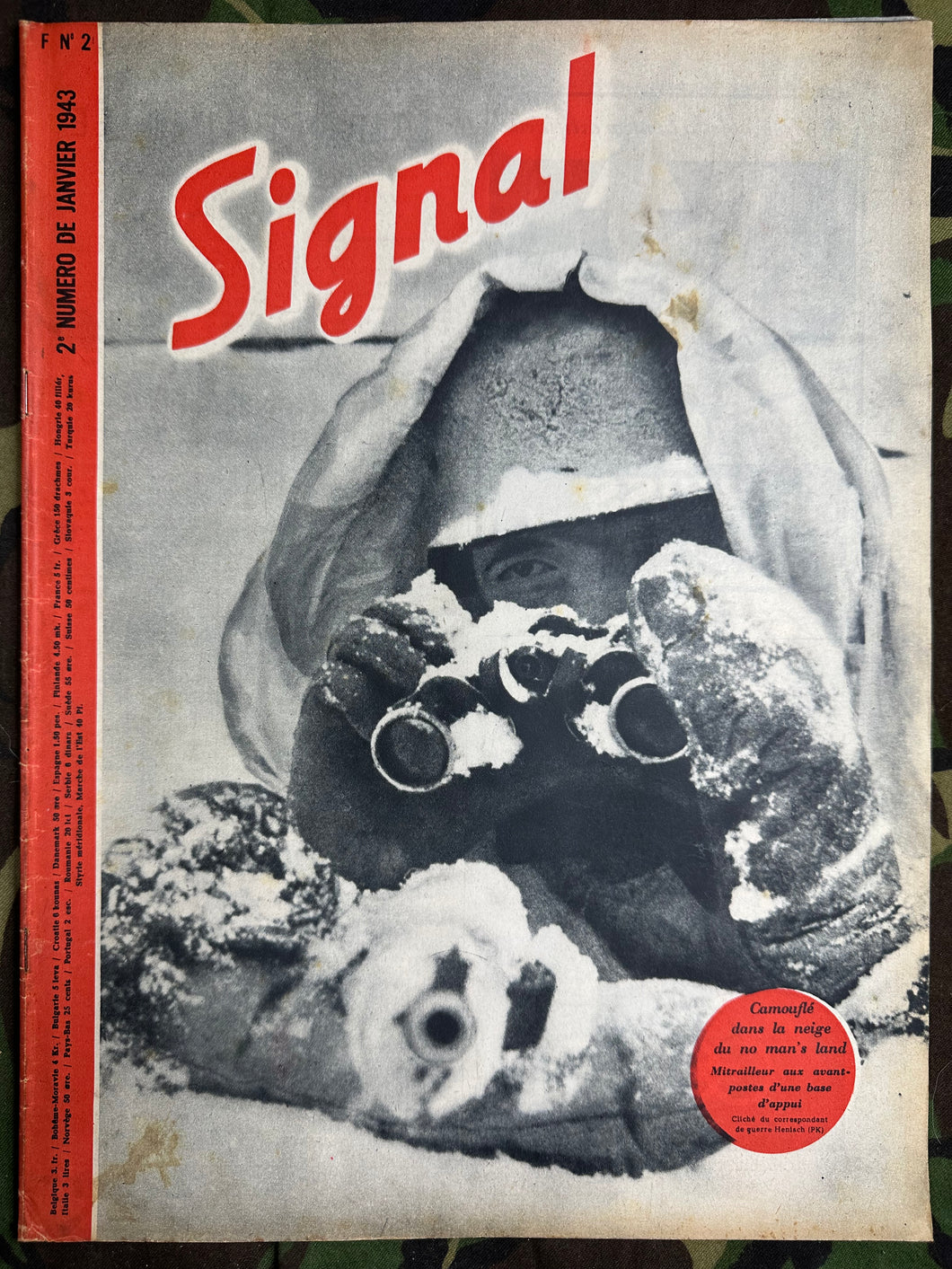 Signaal Magazine Original WW2 Deutsch - 1. August 1942 - Nr. 87