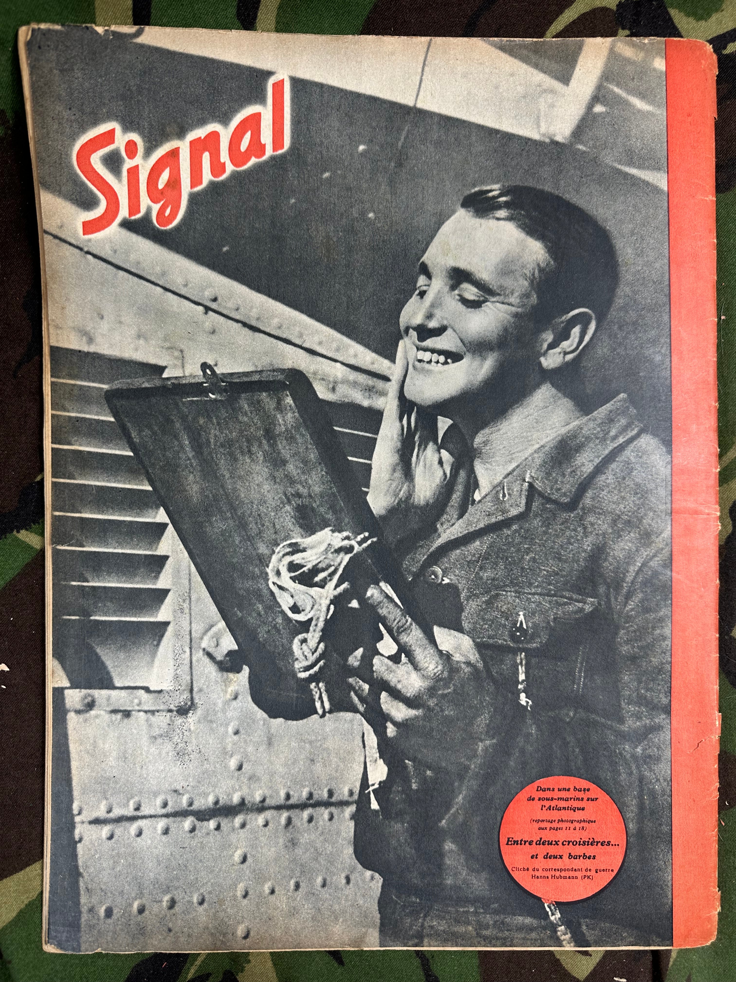 Original WW2 German Signal Magazine - February 1943 - The Militaria Shop