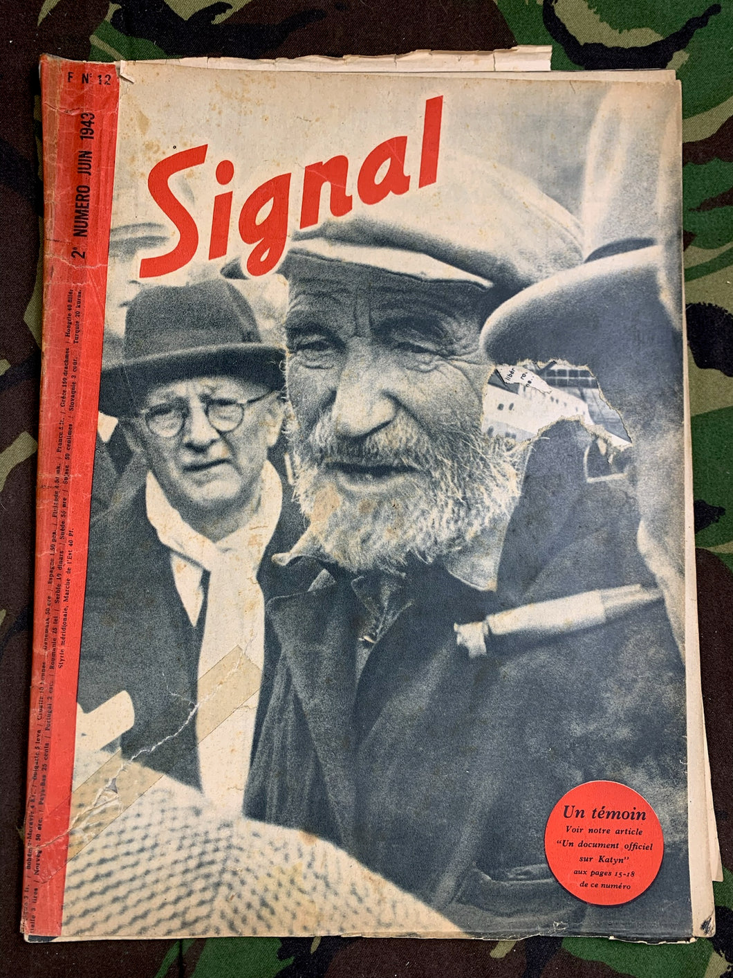 Signaal Magazine Original WW2 Deutsch - 1. August 1942 - Nr. 87