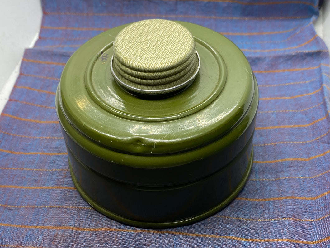 Original Post WW2 Czech Army Gas Mask Filter