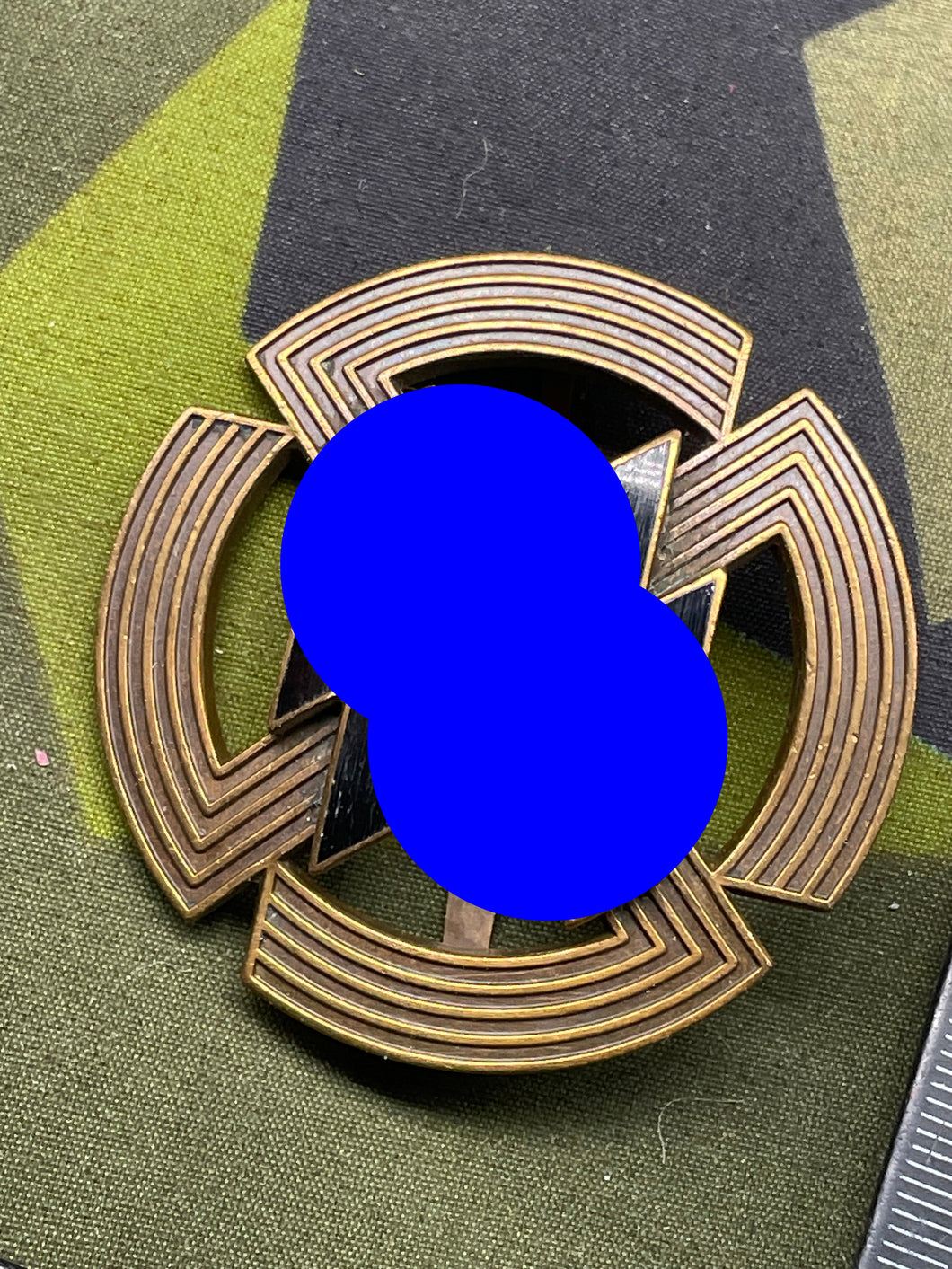 WW2 German SS Proficiency Runes Badge