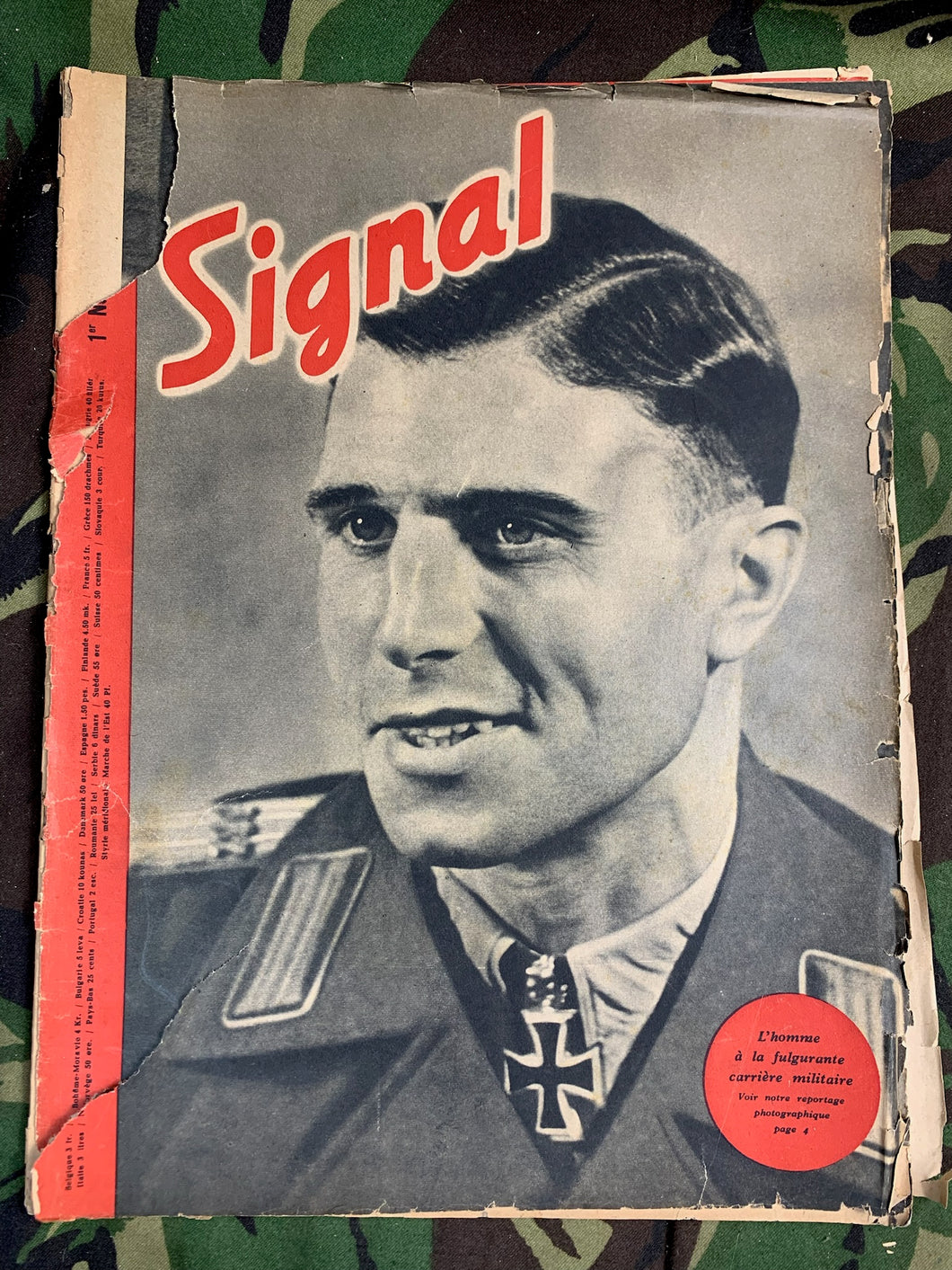 Original WW2 German Signal Magazine