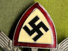 Charger l&#39;image dans la galerie, WW2 GERMAN RAD Officer&#39;s Cap Badge
