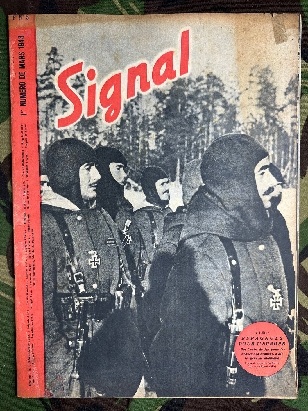 Signaal Magazine Original WW2 Deutsch - 1. August 1942 - Nr. 87