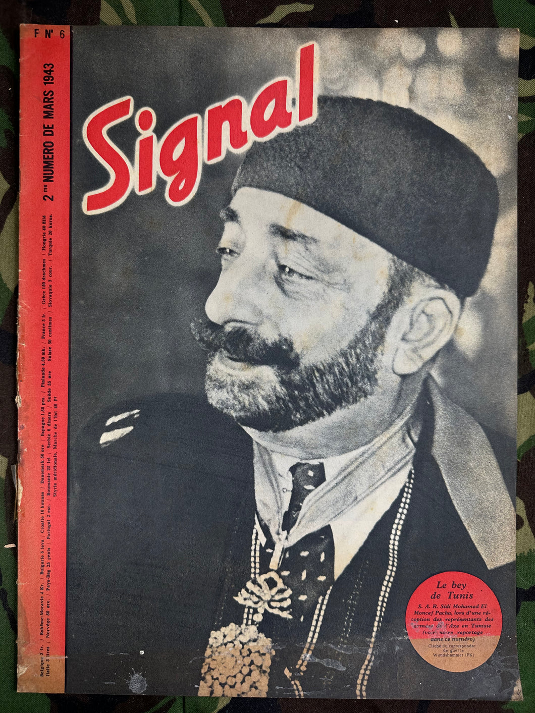 Original WW2 German Signal Magazine - March 1943