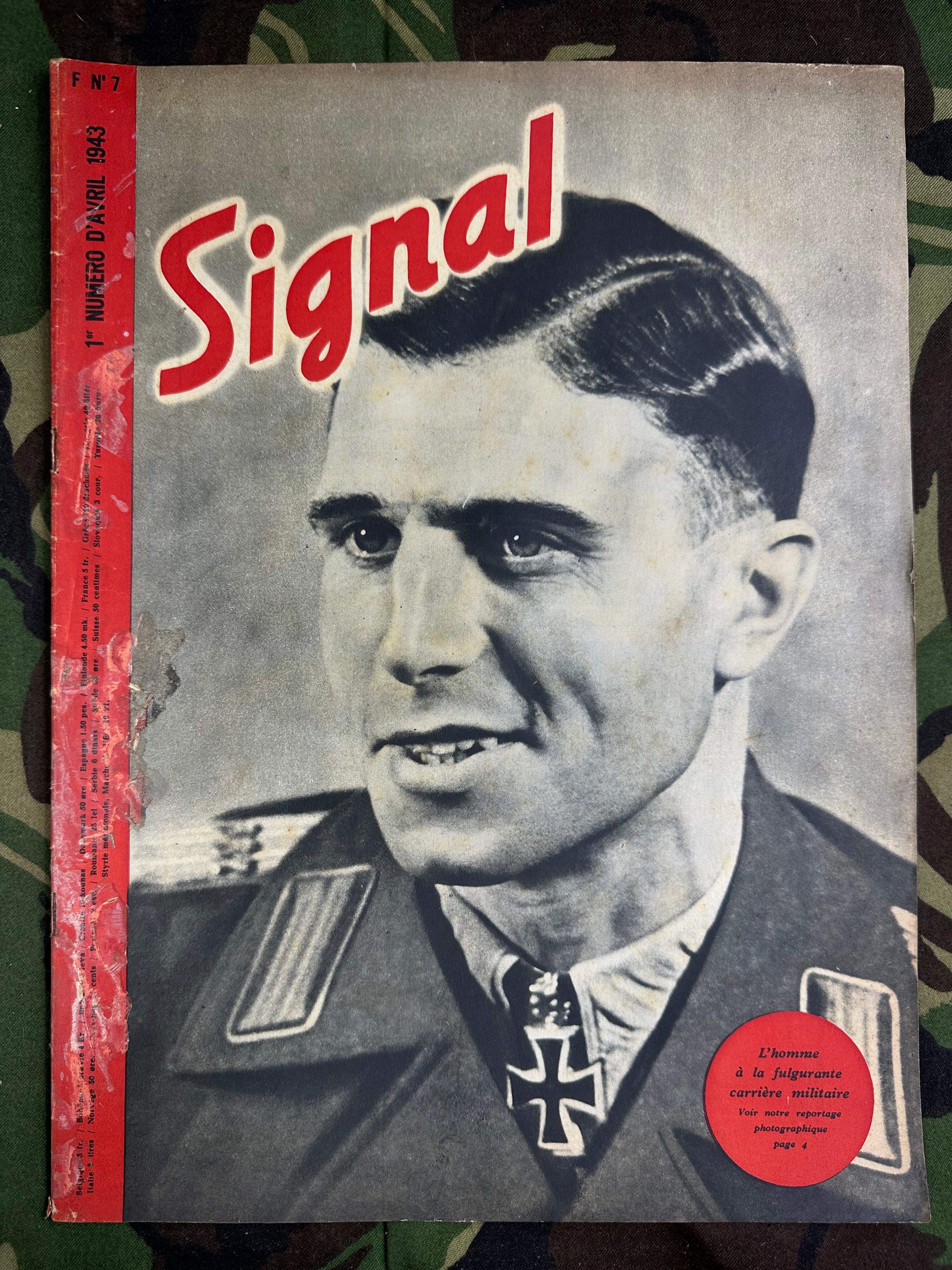 Original WW2 German Signal Magazine - April 1943 - The Militaria Shop