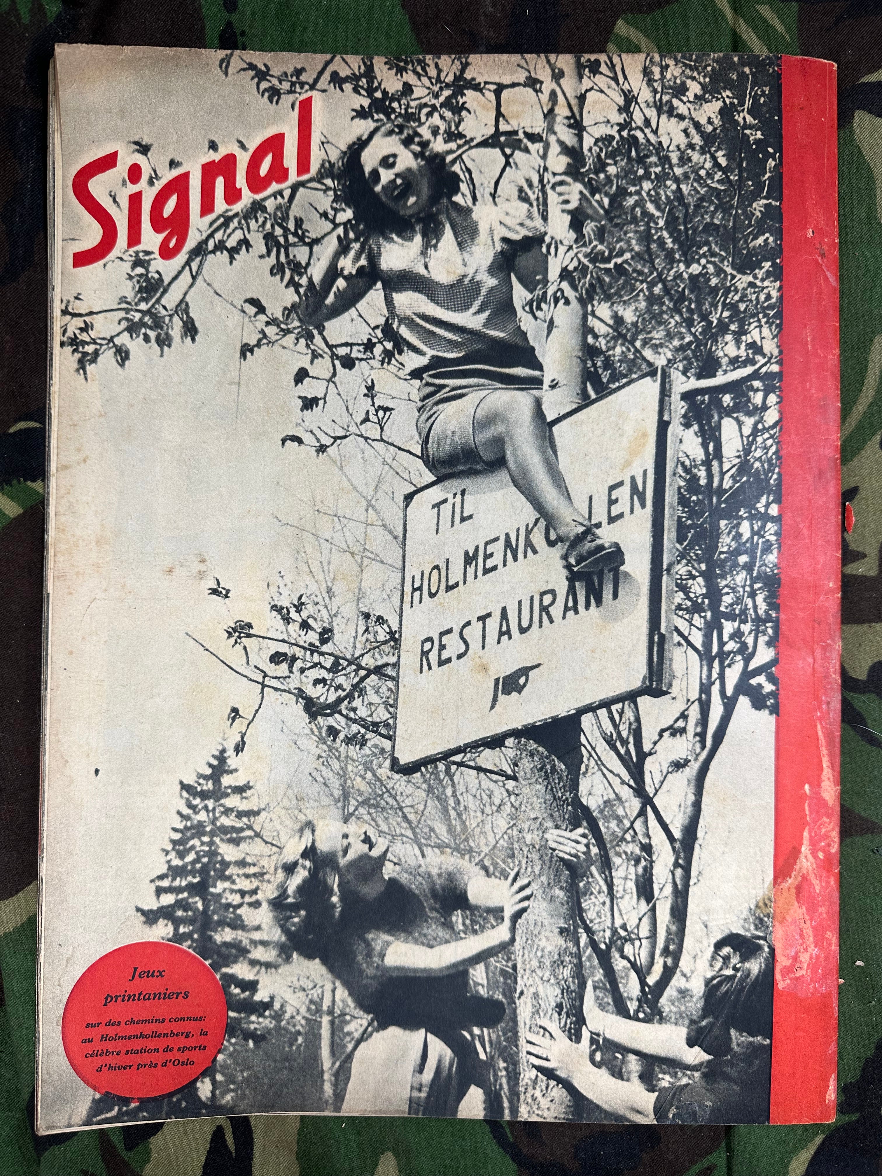 Original WW2 German Signal Magazine - April 1943 - The Militaria Shop