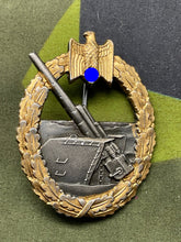 Charger l&#39;image dans la galerie, WW2 German Kriegsmarine Coastal Artillery Badge
