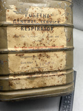 Load image into Gallery viewer, Rare WW1 British Army Gas Mask Filter - with paper label - The Militaria Shop
