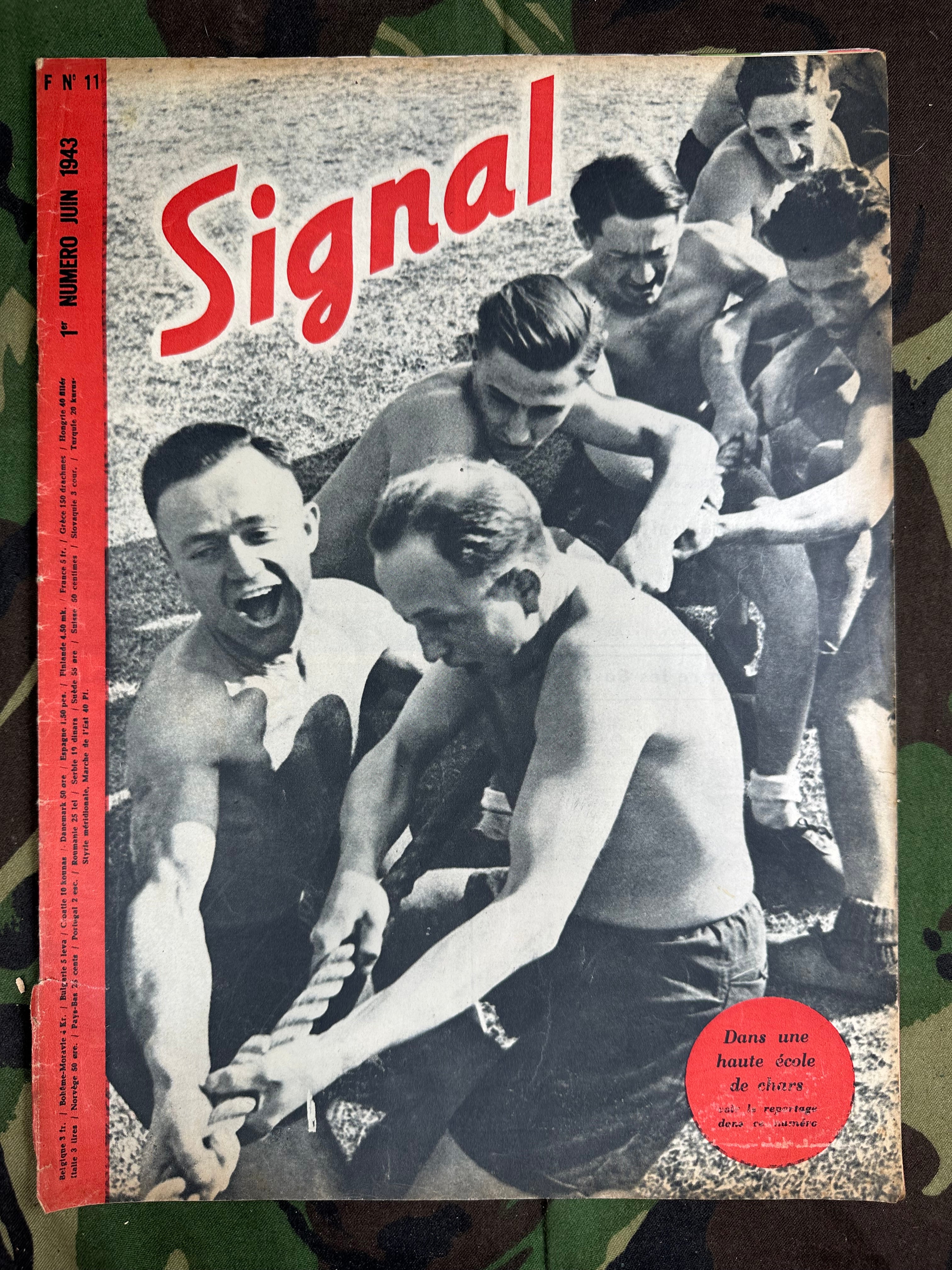 Original WW2 German Signal Magazine - June 1943 - The Militaria Shop