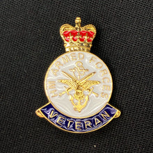 Load image into Gallery viewer, Vintage British Army HM Armed Forces Veteran Lapel Pin 
