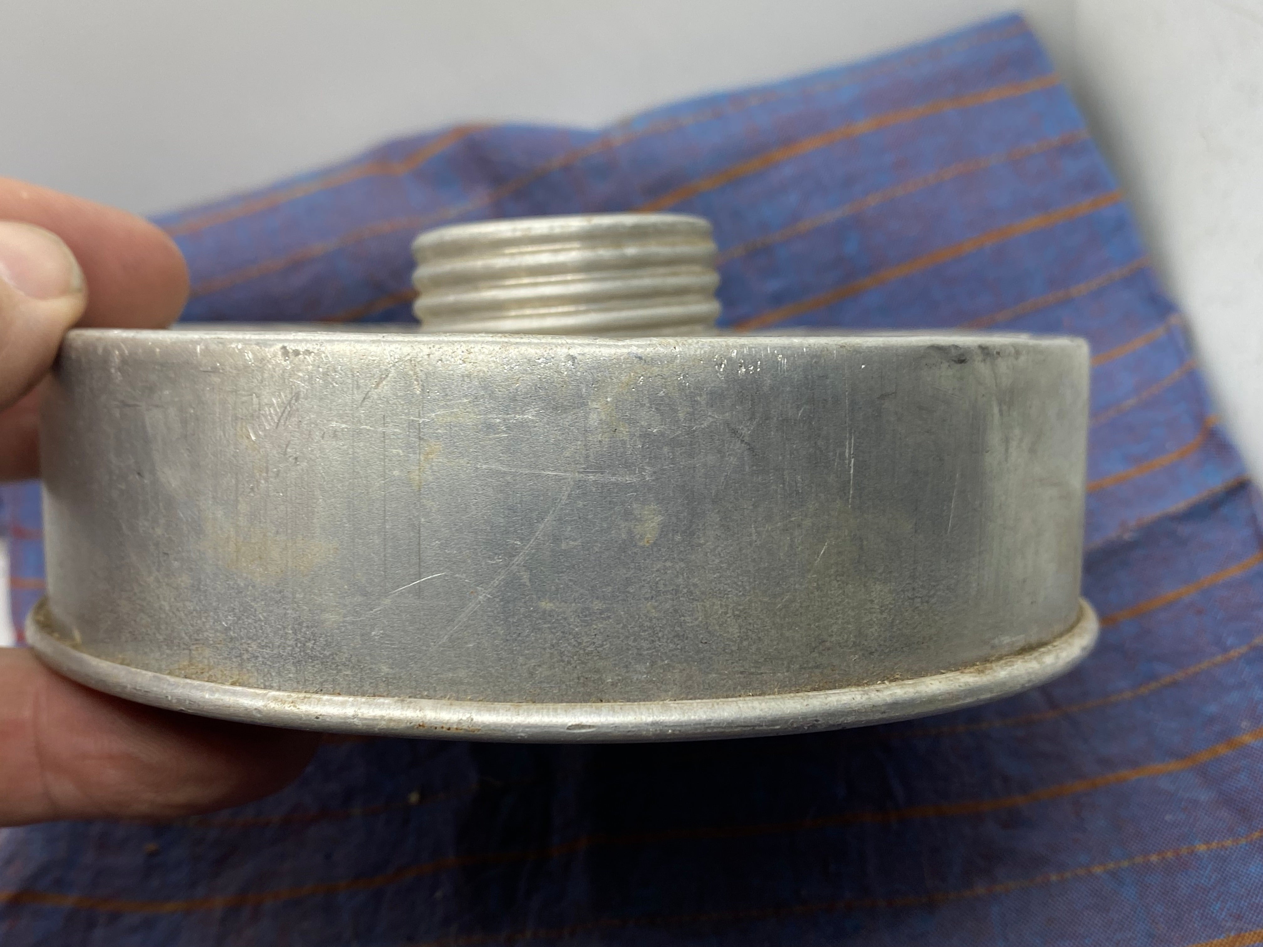 Original WW2 German Home Front Civilian Gas Mask Filter - 1938 Dated - The Militaria Shop