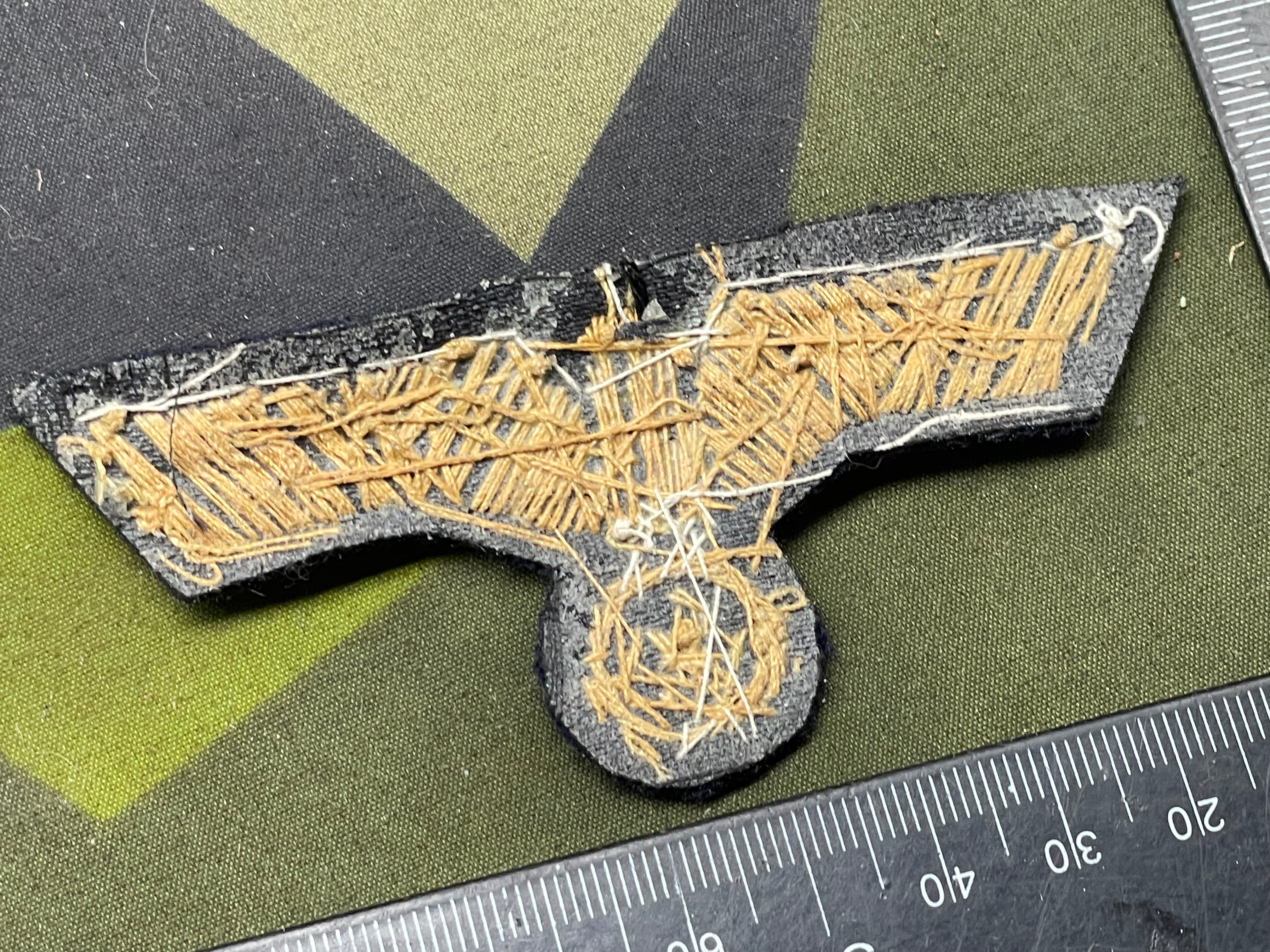 German Kriegsmarine Officer's Bullion Breast Eagle - The Militaria Shop