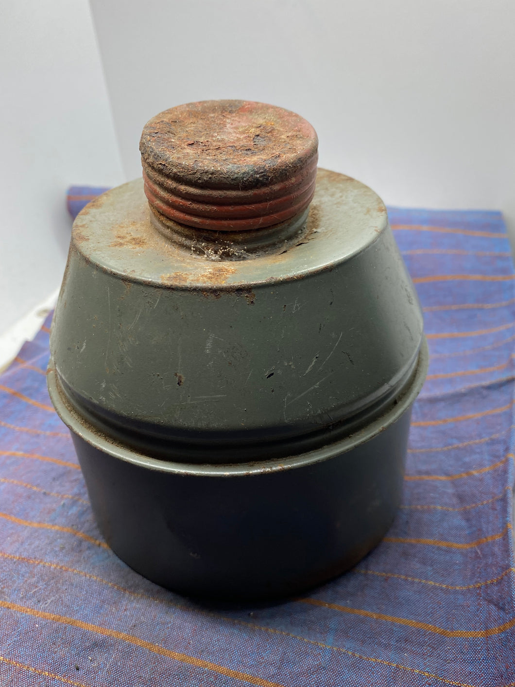 Original WW2 French / Belgium Army Gas Mask Filter