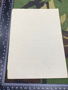 WW2 German Army Signed Swimming Paperwork with signature and good stamp - 1940. - The Militaria Shop